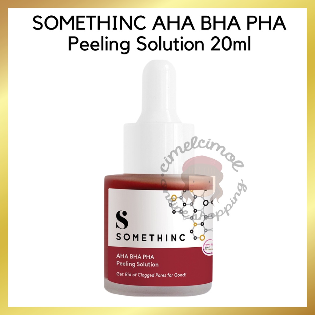 [PROMO SPESIAL] BPOM SOMETHINC AHA BHA PHA Peeling Solution SERUM 20ml 100% ORIGINAL