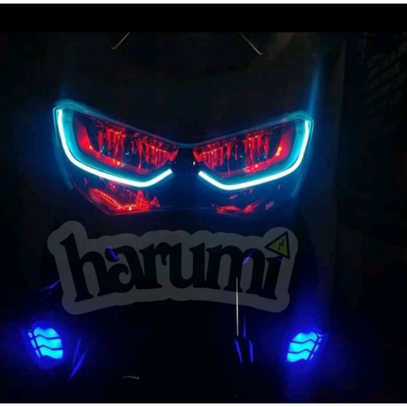 LAMPU LED ALIS NEON 30CM 60CM mode DIAM