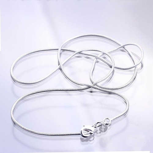 Kalung Perhiasan Cantik DIY Model Rantai Ular Meliuk Dengan Liontin Pengait Bentuk Udang