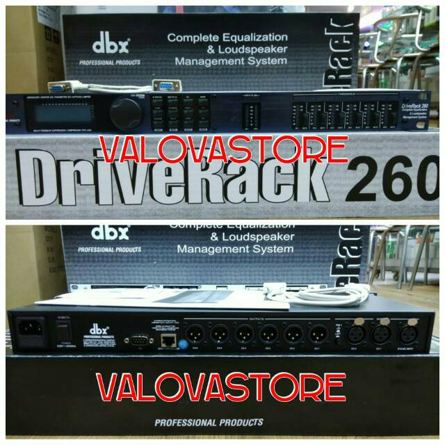 DBX Driverack 260 Speaker Management DBX 260