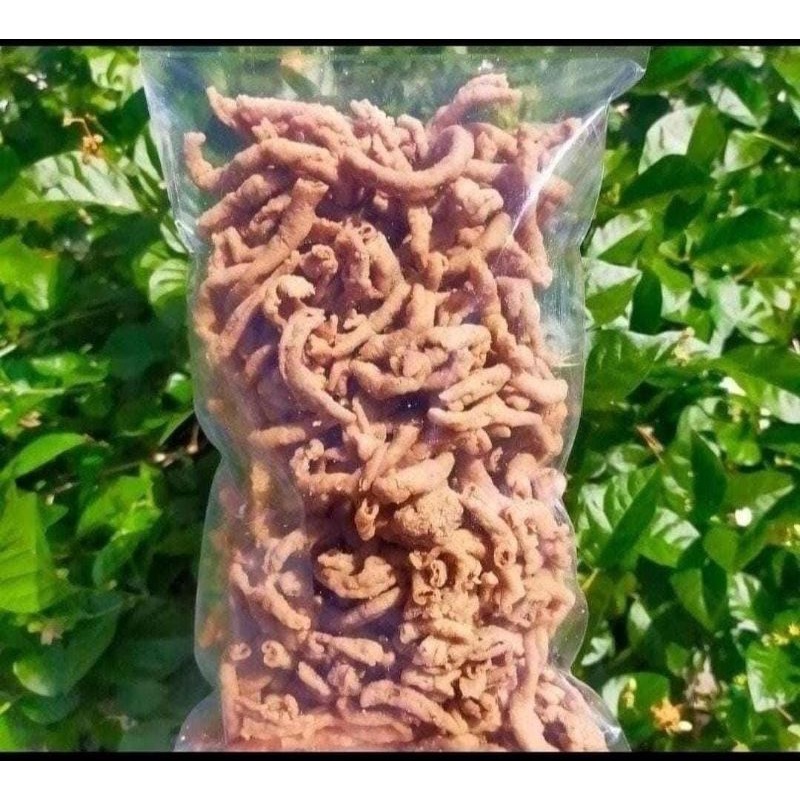 

Keripik usus, usus goreng renyah 500 gram