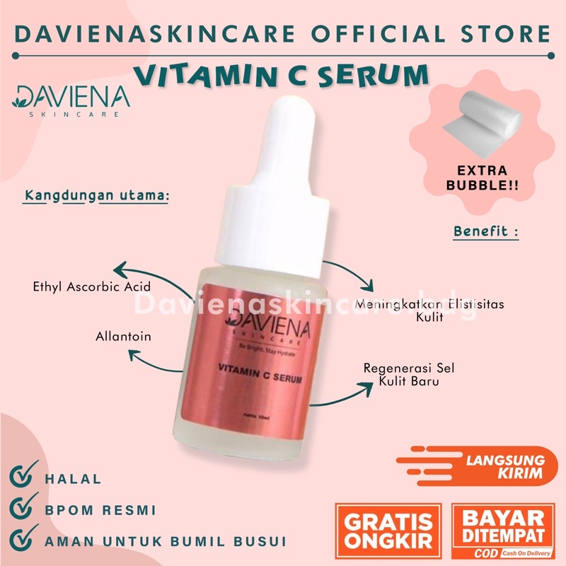 VITAMIN C SERUM WHITENING DAVIENASKINCARE