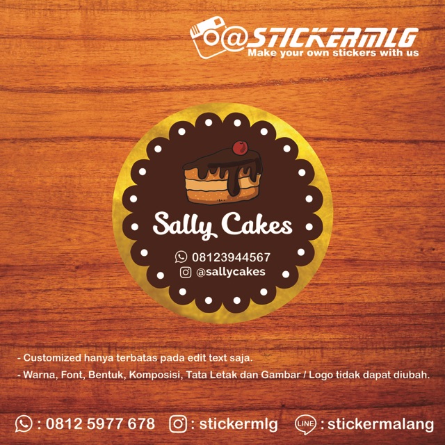 

Sticker Label Produk 029