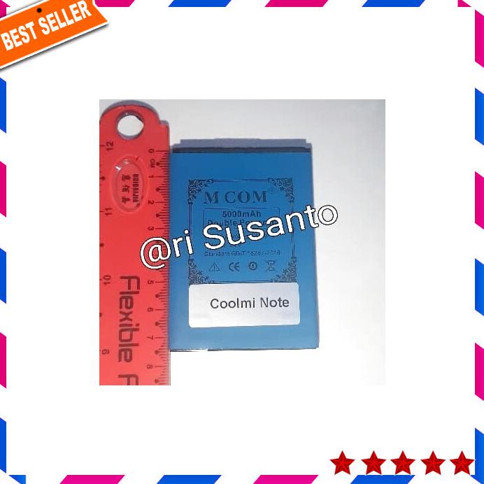 Acc Hp Baterai Mcom Coolmi Note Ram 1Gb Double Power 5000Mah