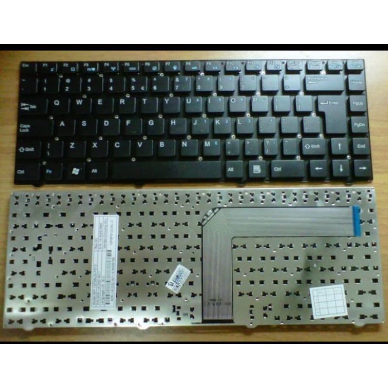Keyboard Laptop Axioo BNE , Axioo TNN, Axio TNH Acer Z1401 ( Black )