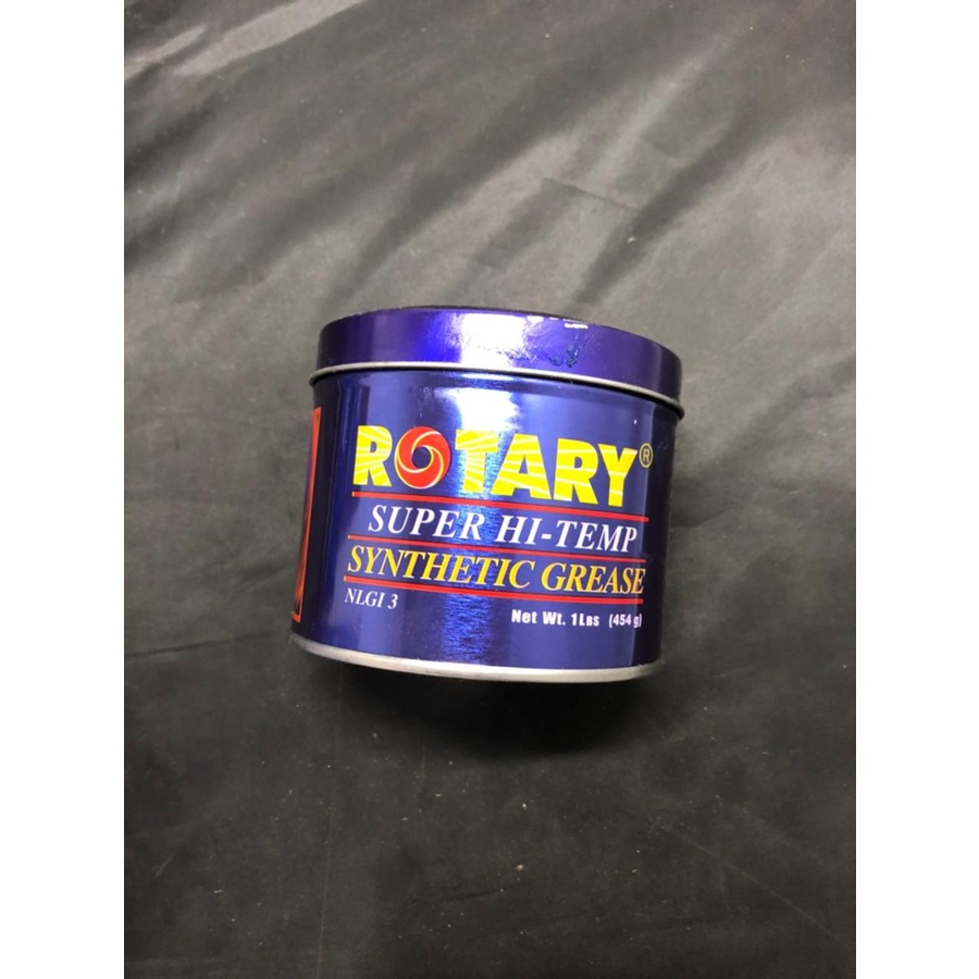 Rotary Synthetic Grease NLGI 3 Minyak Gemuk LITHIUM Grease Rotary Super Hi Temp Biru NLGI3 454 g