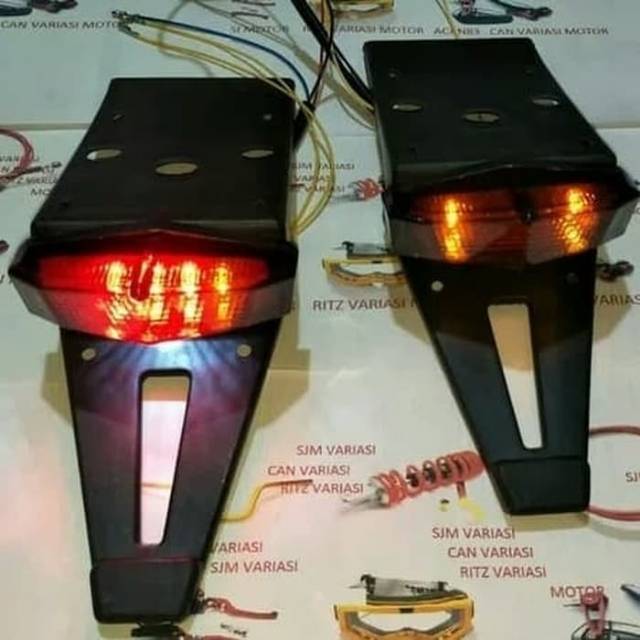 Spakbor belakang klx 150 lampu sein