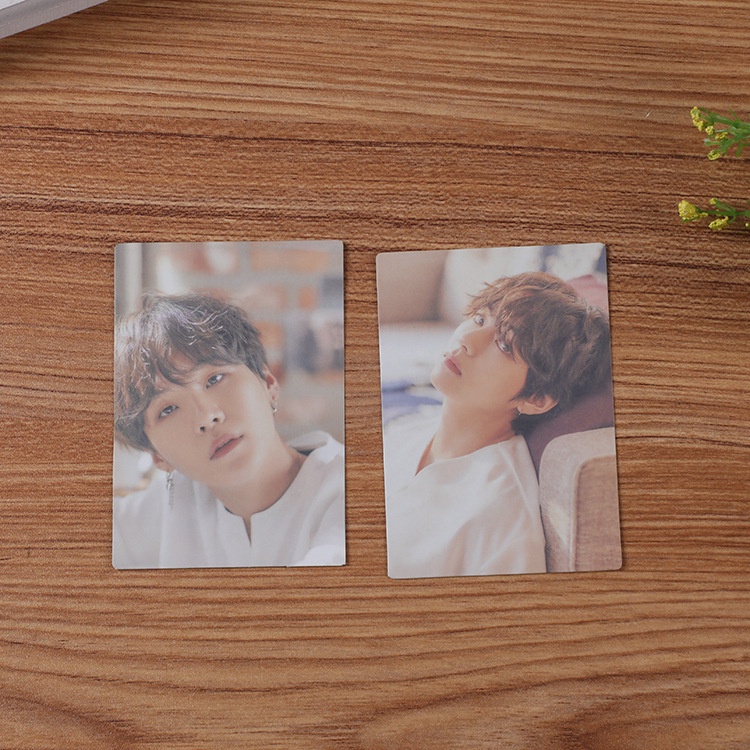 7pcs / set Kartu Lomo Foto KPOP BTS Seoul Untuk Koleksi Penggemar