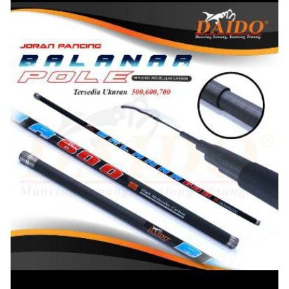 tegek gabus carbon daido balanar 7m