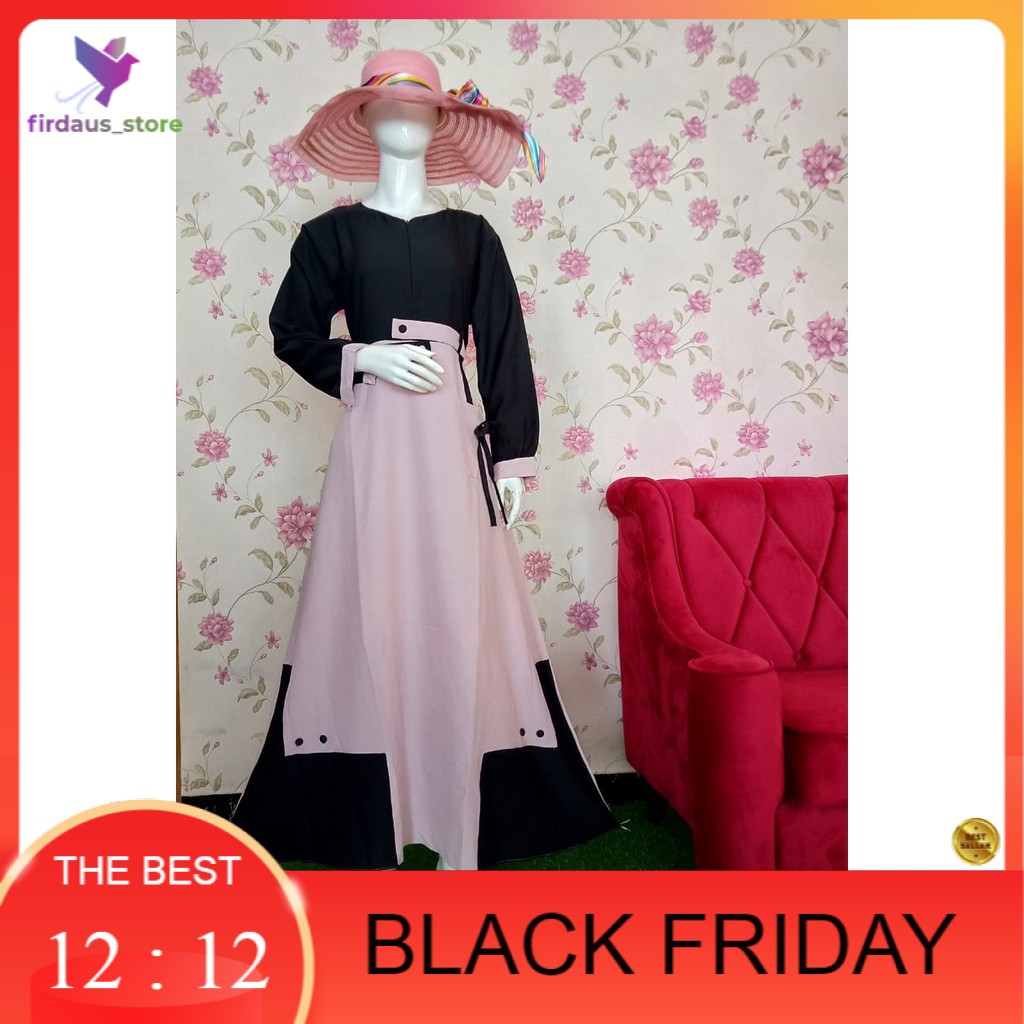 MOSCREPE ORI MUMTAZ GAMIS SYARI