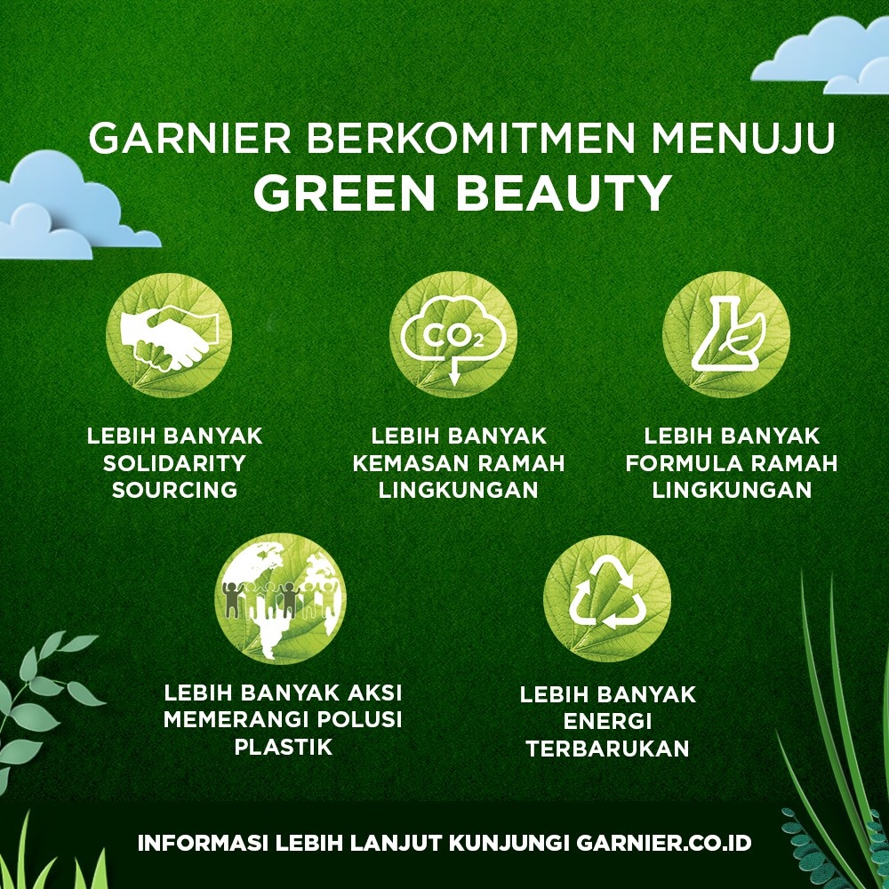 Garnier Men 100 ml Acno Fight Wasabi Brightening Foam Cleanser Sabun Pembersih Wajah Kusam Jerawat