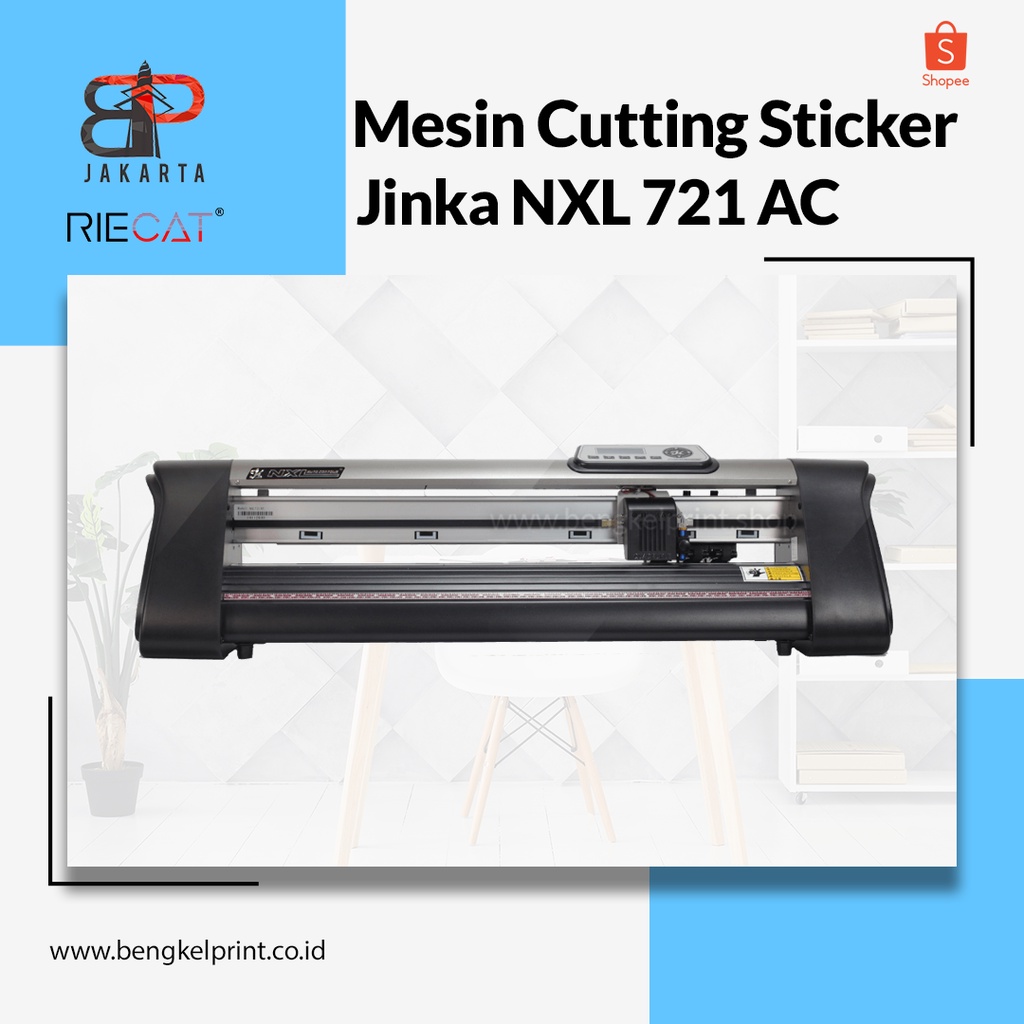 Mesin Cutting Sticker Jinka 721NXL AC (Auto Contour cut)
