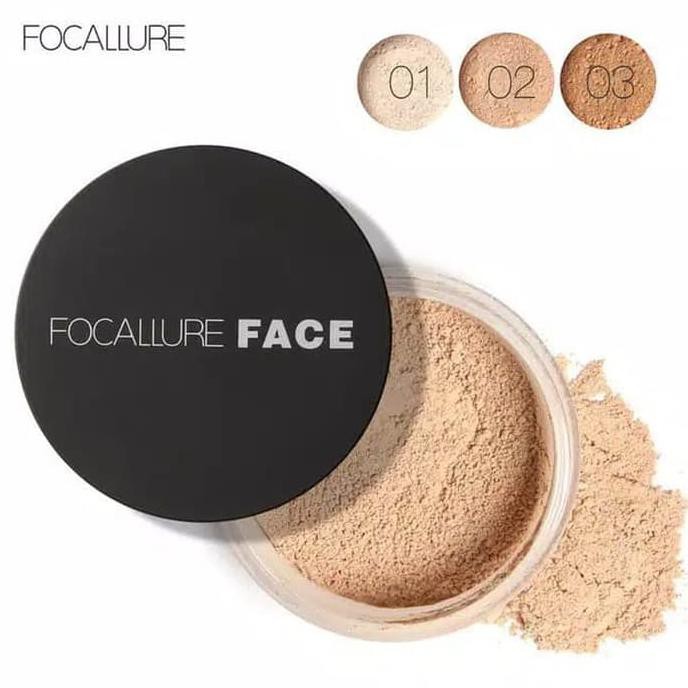 FOCALLURE ORI LOOSE POWDER / BEDAK TABUR - IVORY