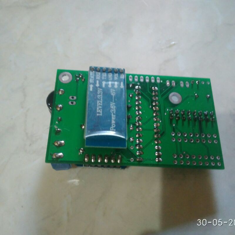 CONTROLER JWS/JAM WAKTU SHOLAT 2 panel p10
