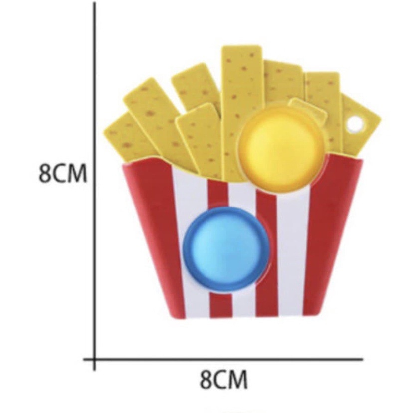 Simple Dimple Dimpel Karakter Avocado Alpukat Cone Lollipop Mainan Anak Fidget Toys Pop It Tiktok Squishy Sensory Viral