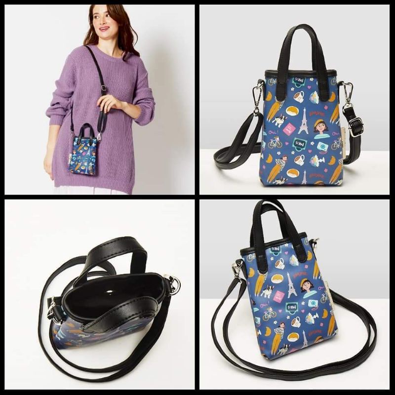 Tas Paris Mini  Brun2 Paris (Tas HP)