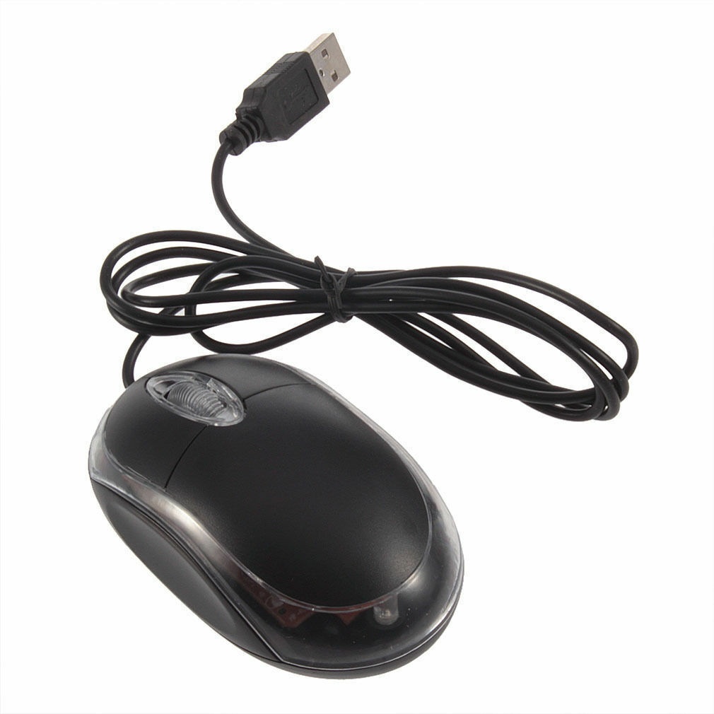 Mouse Kabel Usb Branded Optical Hp Wired Pc komputer laptop