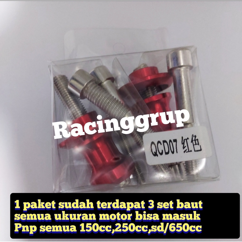 jalu pedok motor - merah