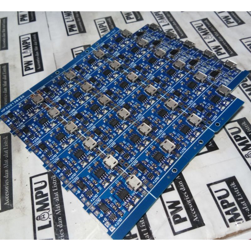 Kit Modul TP4056 Charger Baterai 18650 batre li ion baterai hp