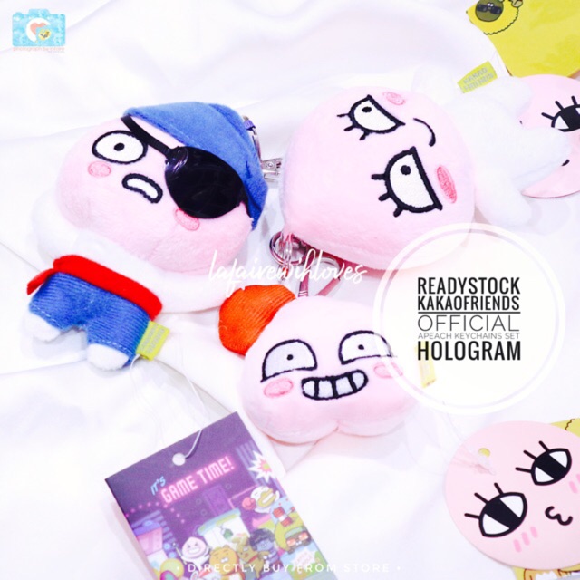 Keychain Official Kakaofriends Apeach SET