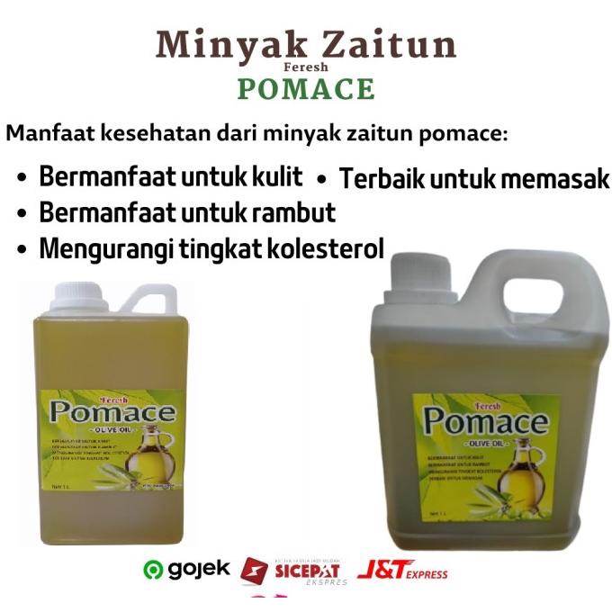 

Curah Import Minyak Zaitun Pomace Kemasan 1 Liter ORI