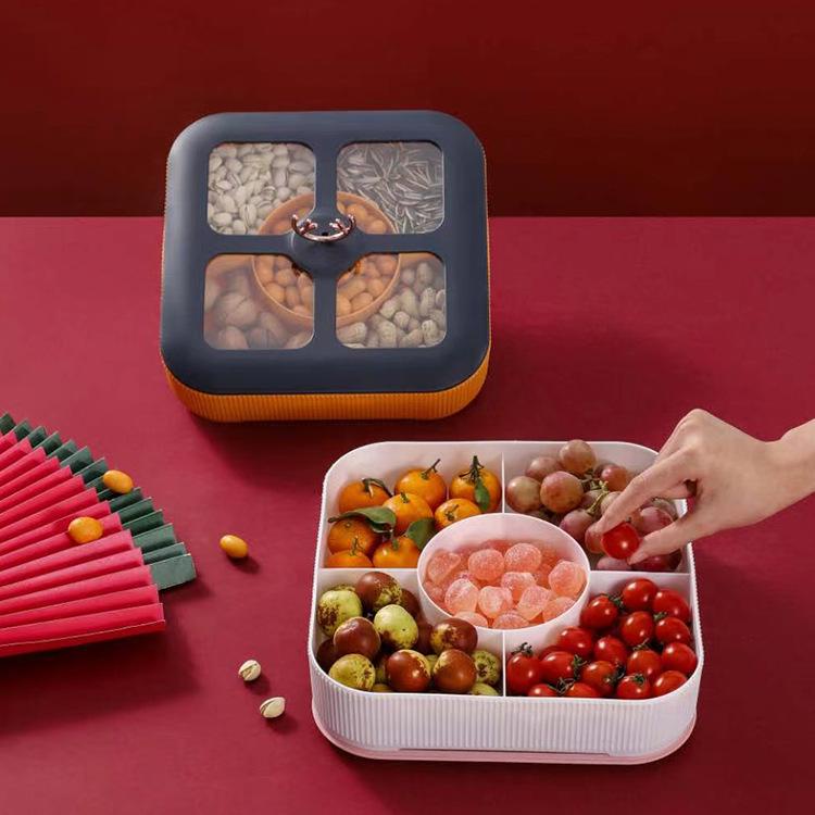 GROSIR | MURAH FRUIT TRAY / TOPLES 1 SUSUN / TOPLES 2 SUSUN PUTAR CANDY BOX / TOPLES KUE 2 SUSUN TOP