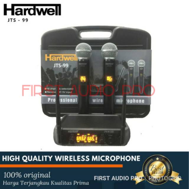 MIC WIRELESS HARDWELL JTS-99 / JTS 99 / JTS99 ORIGINAL