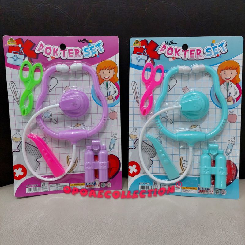 Mainan Edukasi Dokter Set / Mainan Dokter-Dokteran / Medical Toy / Edukasi Anak - Dokter code - U