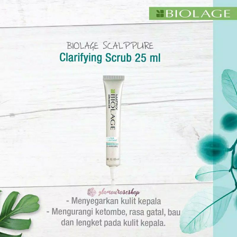 [ECER 1 PCS] MATRIX Scalppure Clarifying SCRUB for Dandruff Control 25ML