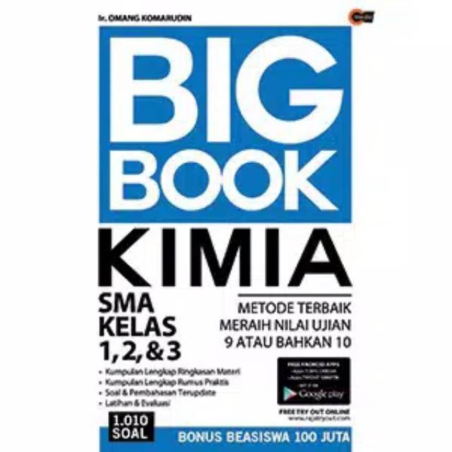 Buku Big Book Kimia SMA Kelas 1, 2, & 3