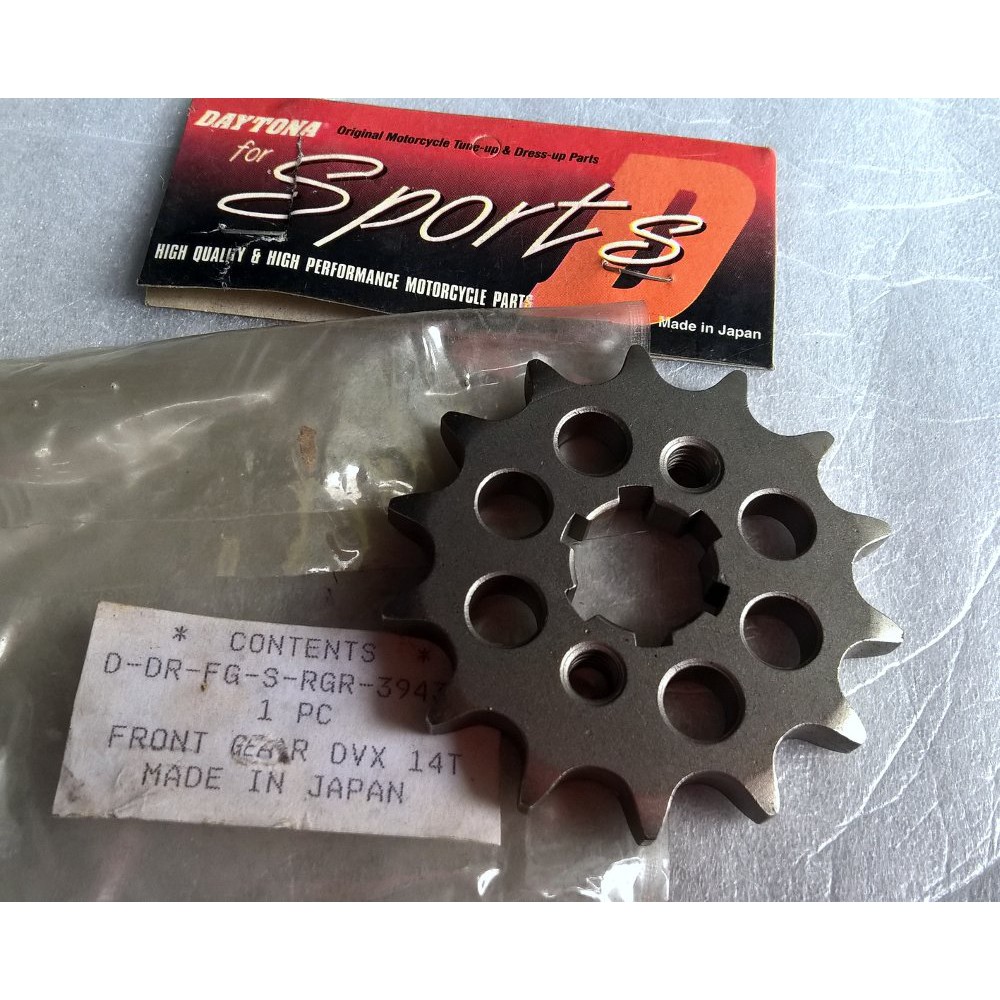 GEAR DEPAN RGR 428 / 14 DAYTONA ORIGINAL ( LAPAK PAKDHE EMJE )