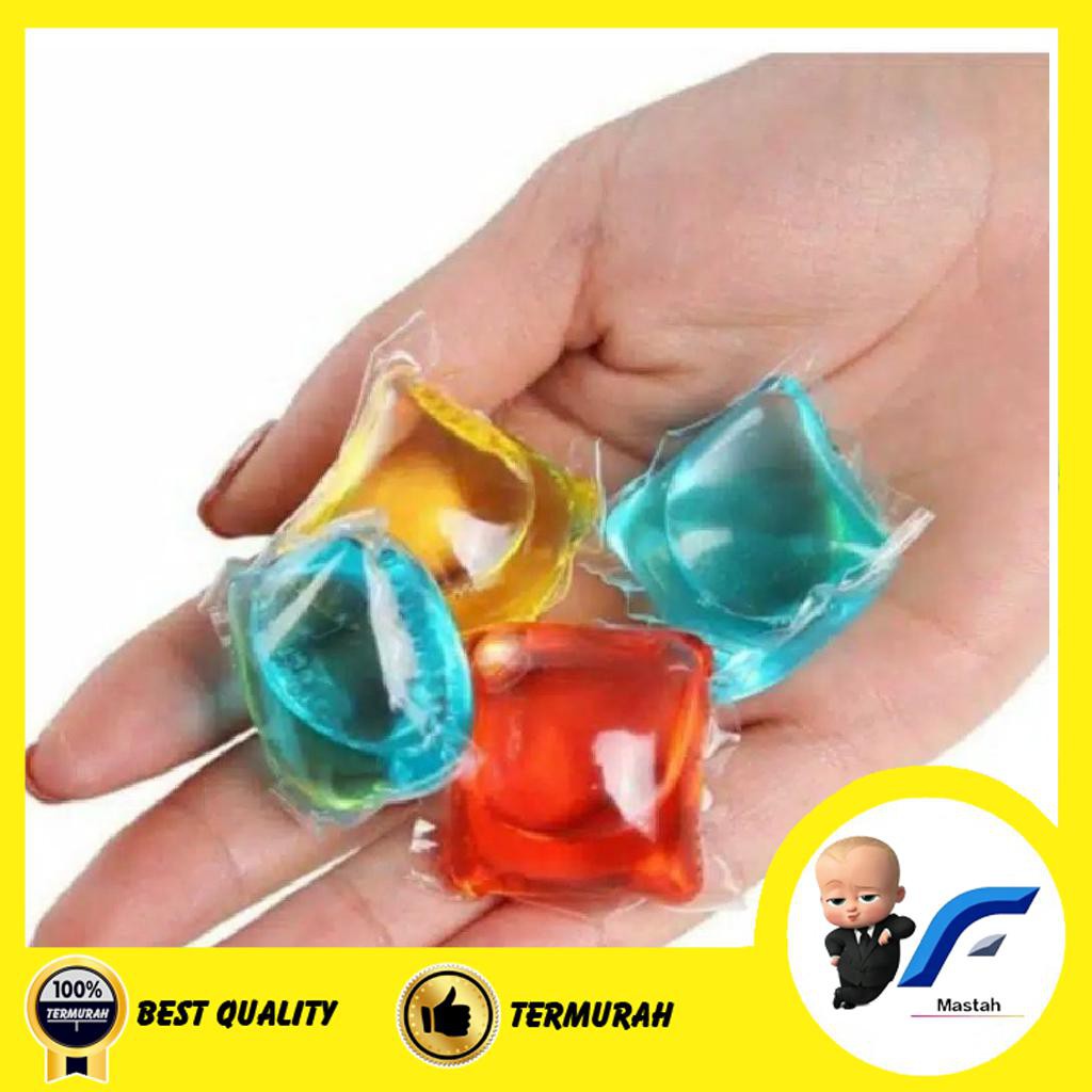 ~MSTH~ Detergen Laundry Gel Ball Sabun Cuci Baju Liquid Detergent Cair Satuan