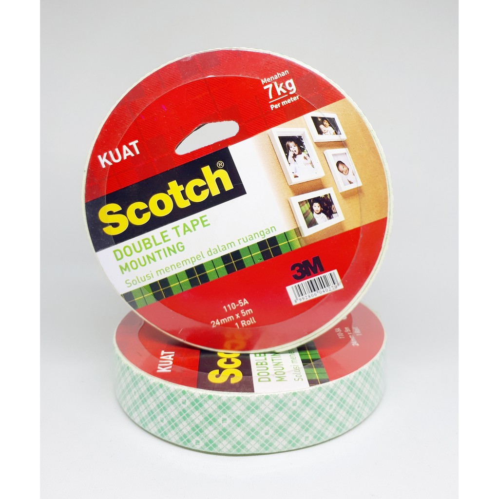 3M Double Tape Mounting Scotch  24mm x 5 m