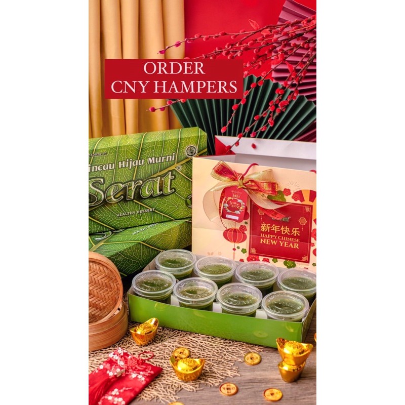 

Cincau Hijau Serat CNY Chinese New Year Hampers