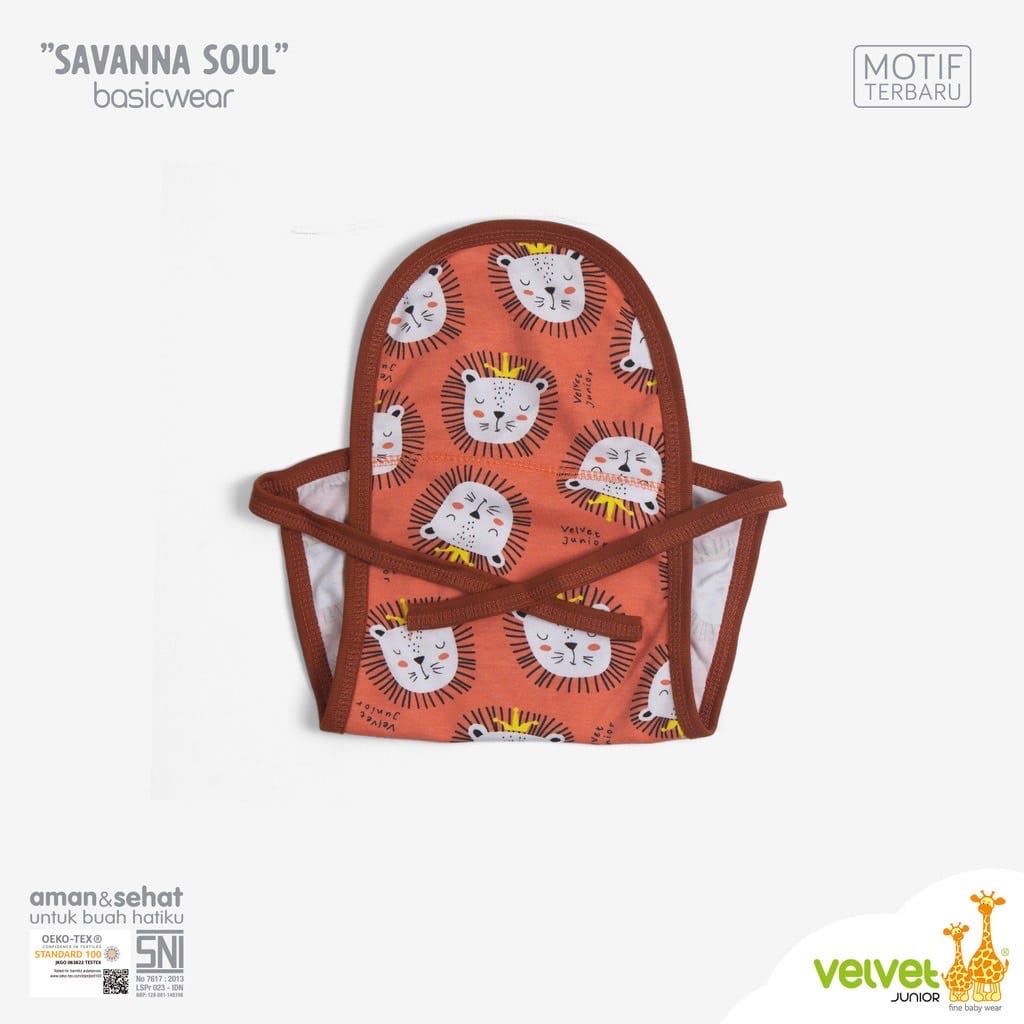 Velvet Junior Popok Tali Savanna Soul Series - Isi 12 Pcs