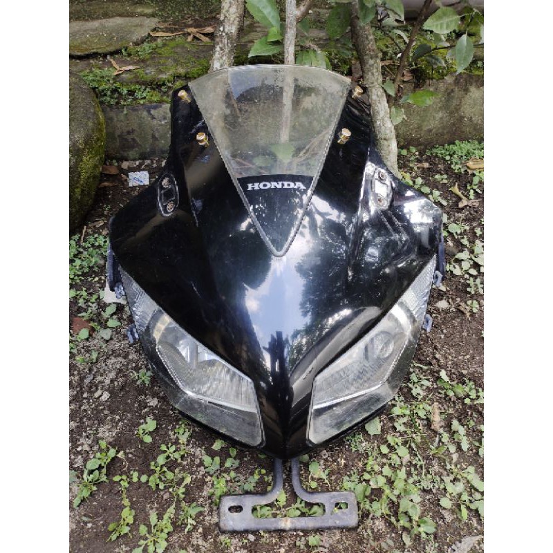 headlamp lampu depan set speedometer CBR 150 K45A lokal warna hitam