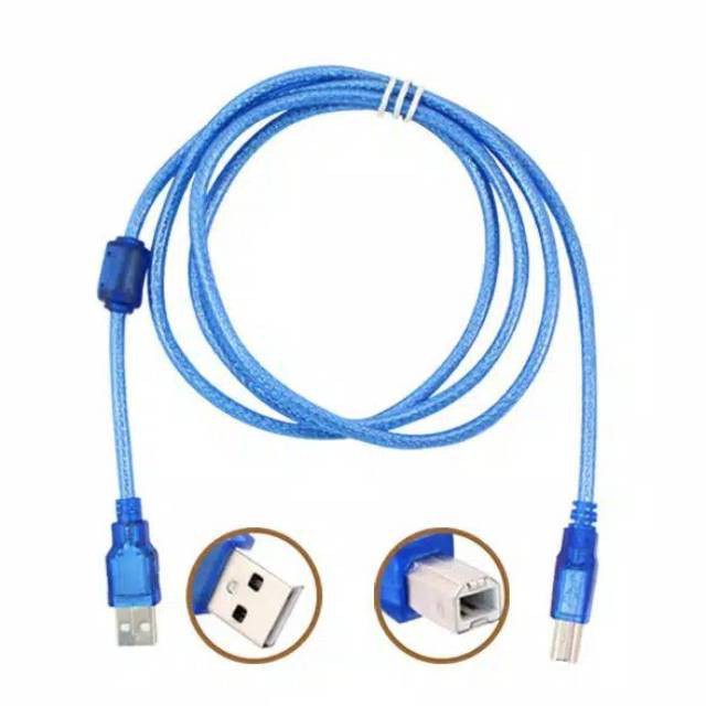 Kabel Printer USB 2.0 NYK Panjang 1.5m, 3m, 5m, 10m high kabel power