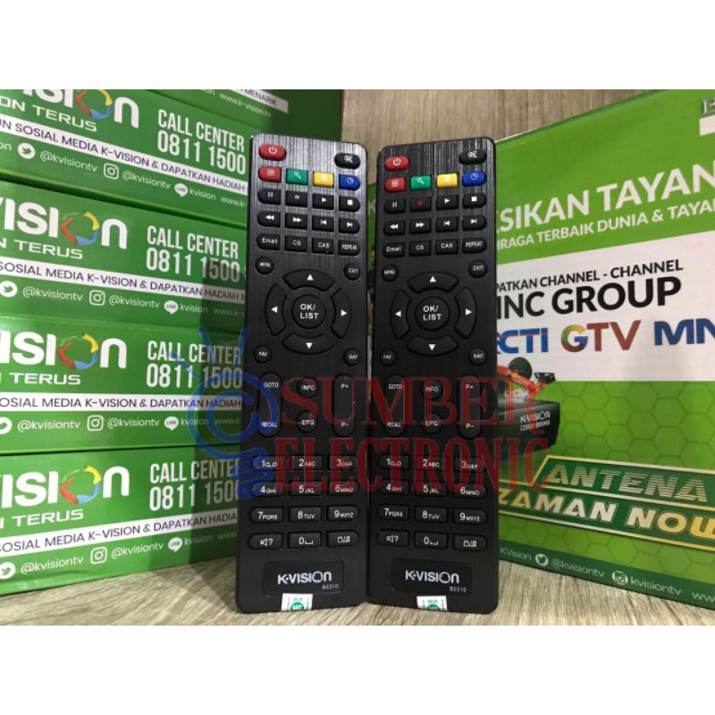 100% Remote Asli Digital Kvision Bromo C2000 (LANGSUNG PAKAI TANPA PROGRAM)