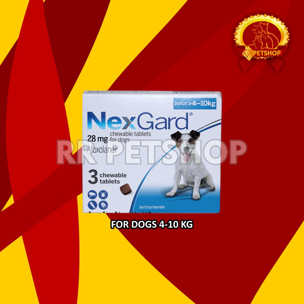 Obat Kutu Tungau Demodex Anjing NexGard Tablet