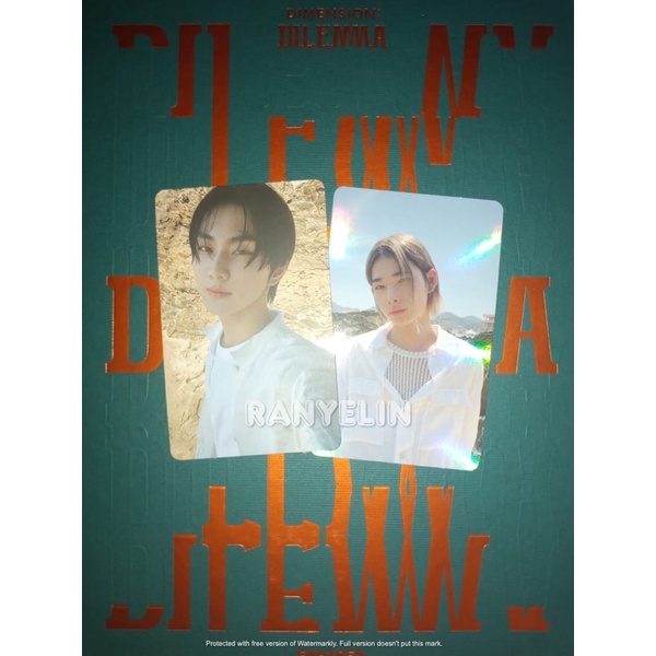 PHOTOCARD JUNGWON PHOTO HOLO NI-KI ODYSSEUS ENHYPEN