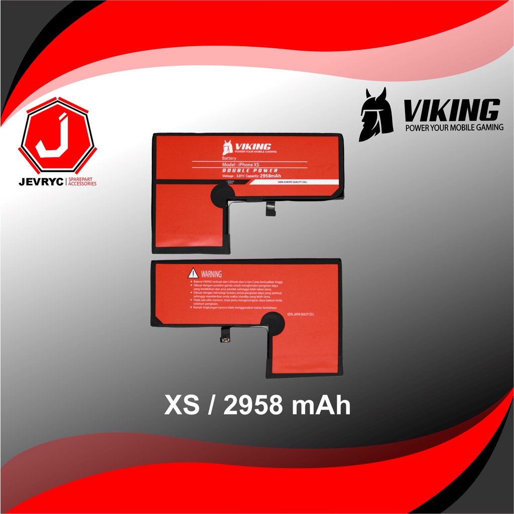VIKING Baterai Iphone XS