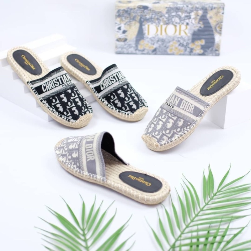 [7.7 Boombastis Sale⚡] - SANDAL WANITA DS021 DR FLATS MULES PREMIUM IMPORT