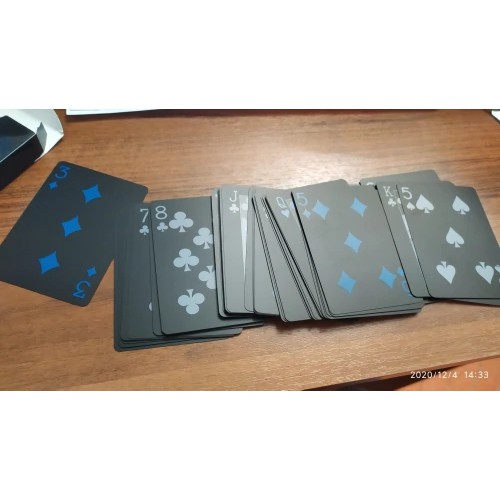 (MAINANKYU) DEDOMON Kartu Remi Plastik Anti Air Waterproof poker plastic cards