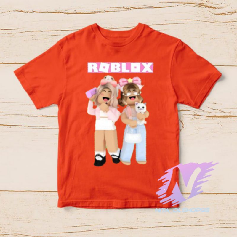 kaos roblox friend baju kaos roblok anak