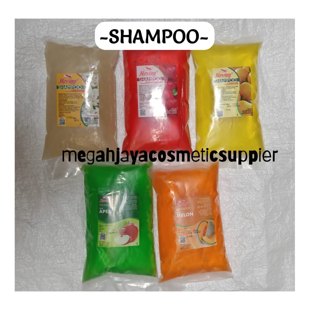 HEVINY SHAMPOO REFILL 1 LTR @MJ