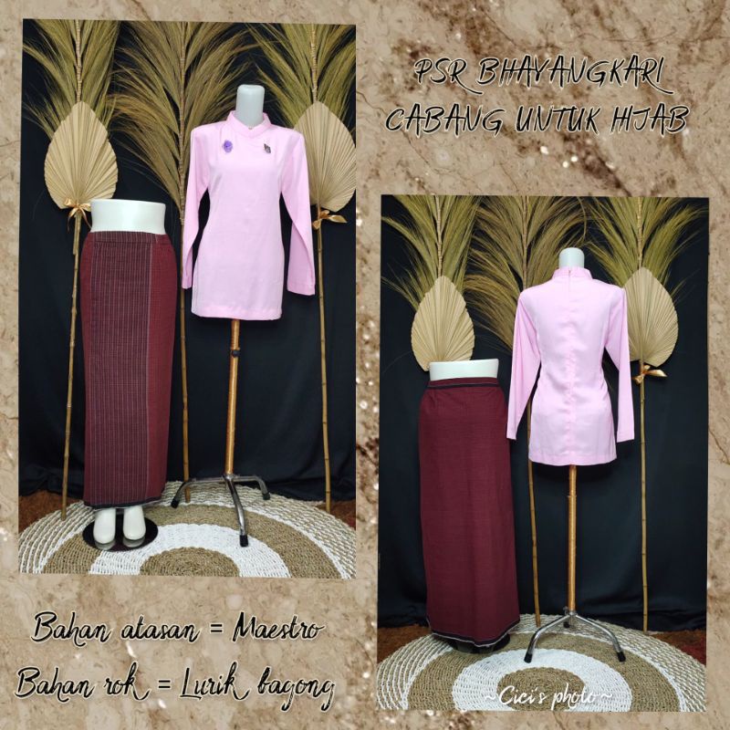 BAJU PSR BHAYANGKARI CABANGUNTUK YANG BERHIJAB DAN NON HIJAB
