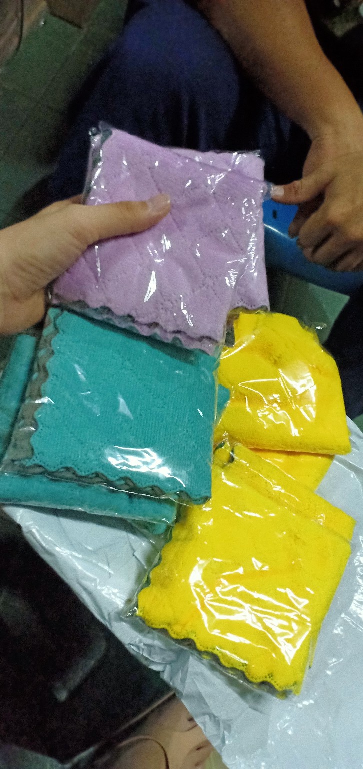 [tokoijo] Kain Lap Piring Kain Lap Tangan Kain Lap Handuk Lap Dapur Kain Sapu Tangan 25x25 Cm