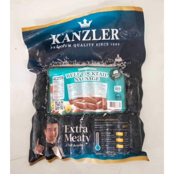 

Sosis Kanzler Beef Cooktail 250gr
