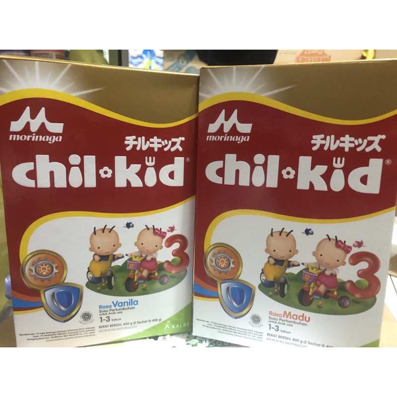 Morinaga Chilkid 3 800gr Madu/Vanilla
