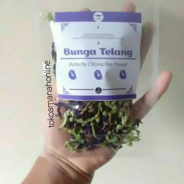 

Bunga Telang Kering / Butterfly Pea